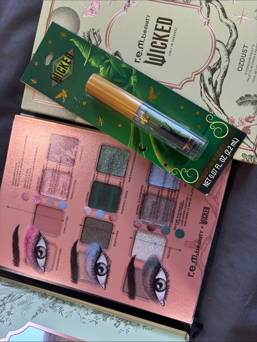 R.E.M Beauty eyeshadows